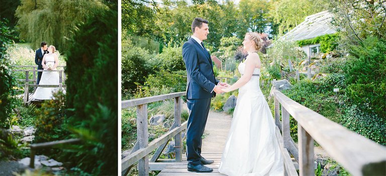 Brautpaarshooting im Botanischen Garten Münster